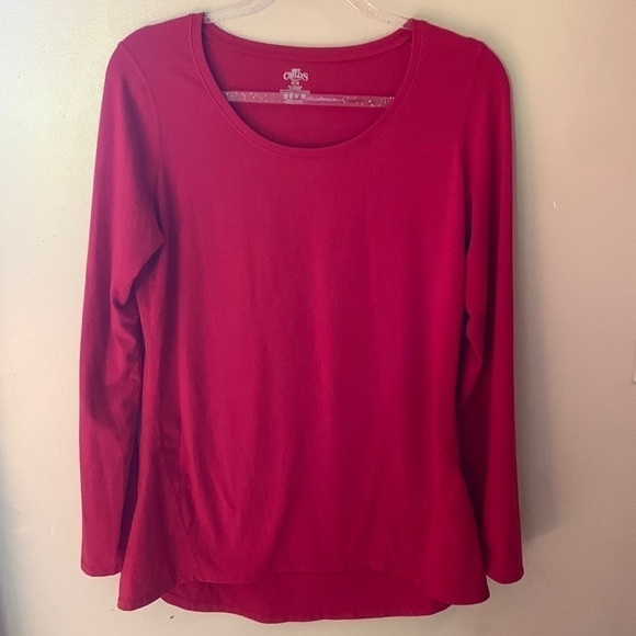 Hot Chillys Red Layering Top‎ | Medium - Picture 1 of 3